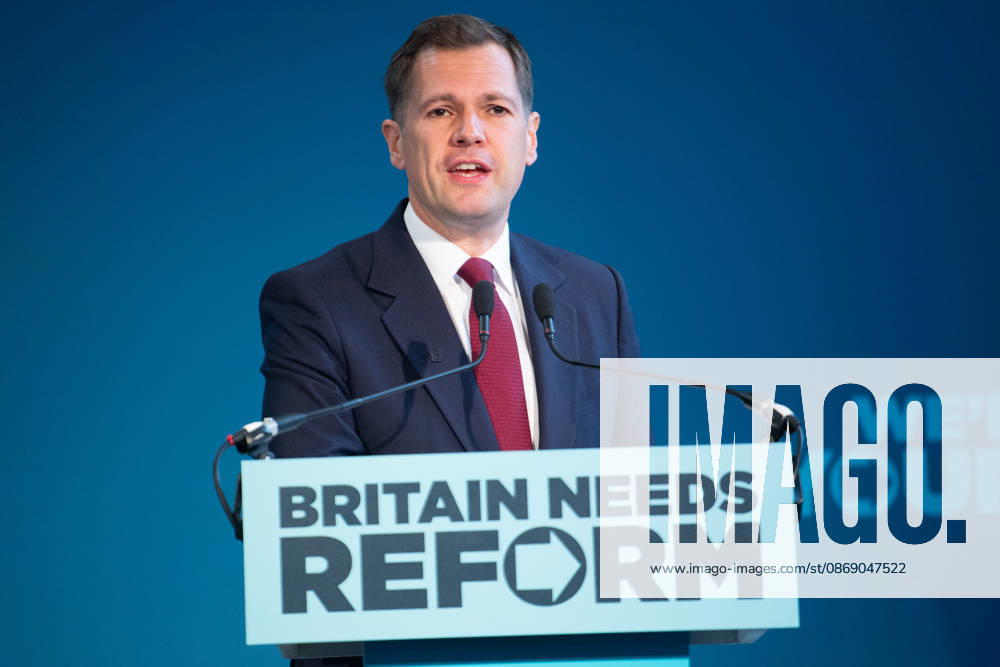 Reform UK Presser at Church House, London, UK - 9 October, 2026 Robert Jenrick - Reform UK Chancellor speaks at a Press Conference at Church House, London, England, UK on Friday 9 October, 2026., Credit:Justin Ng Avalon UK, England, London, Church House