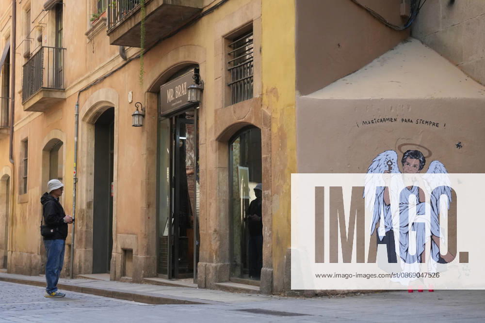 Maricarmen Forever, the new work by street artist TVBoy in Barcelona The work Maricarmen Forever by street artist TVBoy, as of October 9, 2026, in Barcelona, Catalonia, Spain. Street artist TVBoy has depicted Maricarmen with angel wings and a key in her hand, paying tribute to the elderly woman who was evicted from her apartment a few weeks ago following her death, with the phrase Maricarmen Forever OCTOBER 9, 2026 Barcelona Catalonia Barcelona Catalonia Spain
