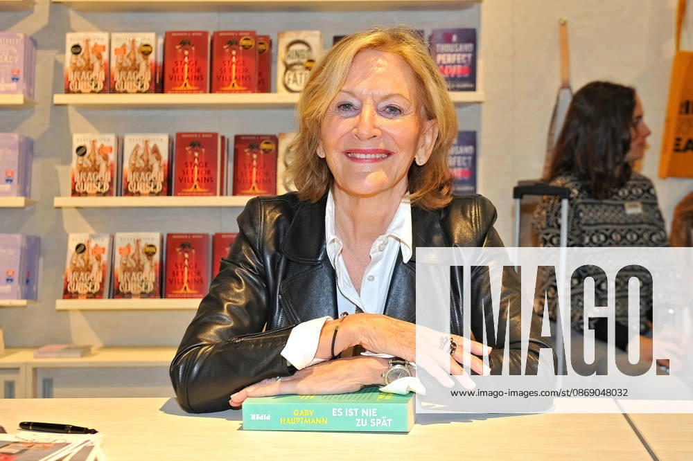Frankfurt Book Fair 2026: Author Gaby Hauptmann on October 9, 2026, at the Frankfurt Book Fair 20261009MWI153834