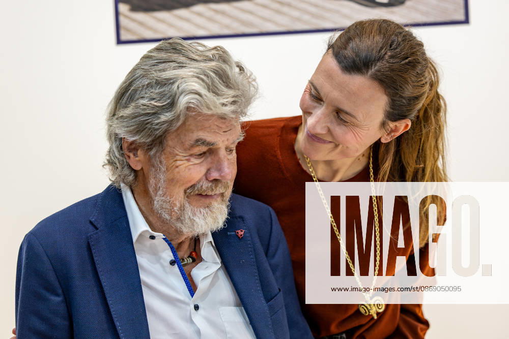 Reinhold Messner at the Frankfurt Book Fair 2026 09 10 2026 Mountaineering legend Reinhold Messner and his wife Diane Messner will present their joint book *Lebenszeit: On the Value of Transience