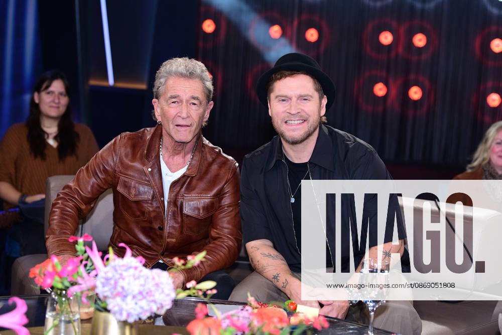Peter Maffay and Johannes Oerding as guests on the NDR Talk Show on October 9, 2026, in Hamburg Peter Maffay and Johannes Oerding during the NDR Talk Show on October 9, 2026 at NDR Studio Lokstedt in Hamburg, Germany NDR Talk Show on October 9, 2026, in Hamburg