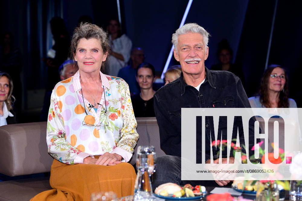Sonja Moor and Max Moor during the NDR Talk Show on October 9, 2026, at NDR Studio Lokstedt in Hamburg, Germany; NDR Talk Show in Hamburg, Germany
