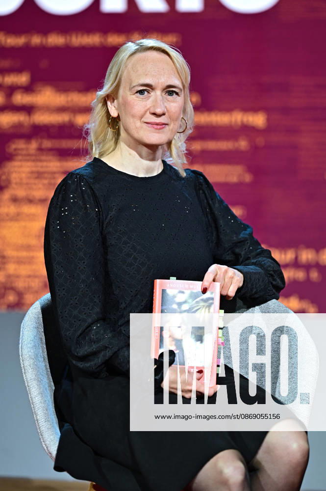Frankfurt Book Fair 2026: Author Anousch Mueller on October 9, 2026, at the Frankfurt Book Fair 20261009MWI154262