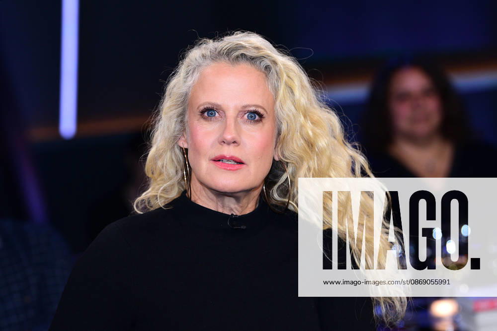 Barbara Schoeneberger during the NDR Talk Show on October 9, 2026, at NDR Studio Lokstedt in Hamburg, Germany; NDR Talk Show in Hamburg, Germany