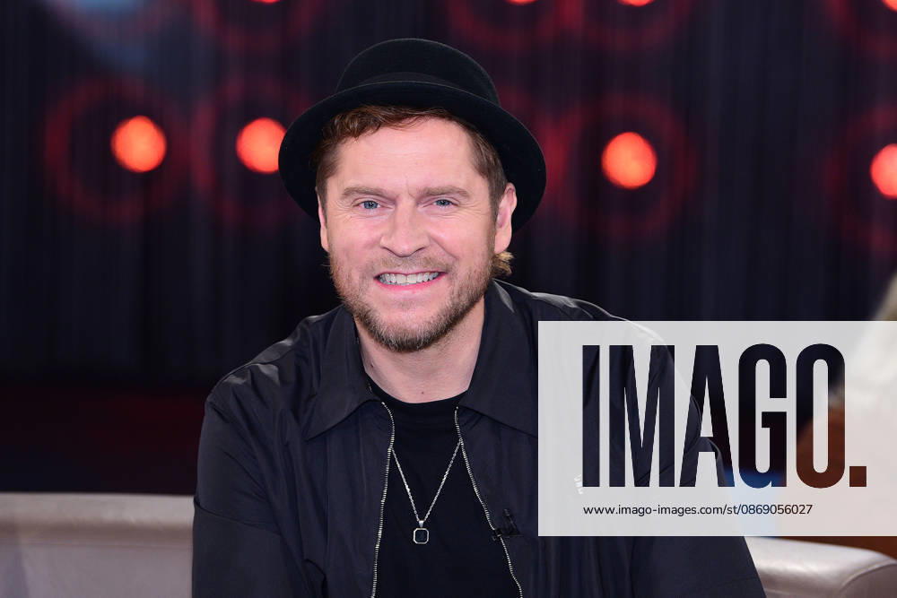 Johannes Oerding during the NDR Talk Show on October 9, 2026, at NDR Studio Lokstedt in Hamburg, Germany; NDR Talk Show in Hamburg, Germany