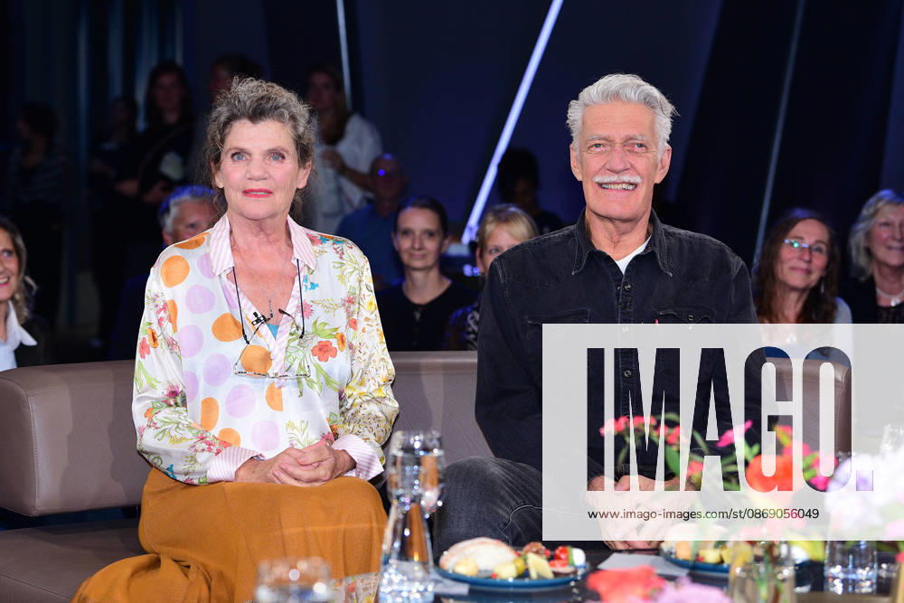 Sonja Moor and Max Moor during the NDR Talk Show on October 9, 2026, at NDR Studio Lokstedt in Hamburg, Germany; NDR Talk Show in Hamburg, Germany