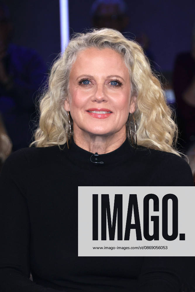 Barbara Schoeneberger during the NDR Talk Show on October 9, 2026, at NDR Studio Lokstedt in Hamburg, Germany; NDR Talk Show in Hamburg, Germany