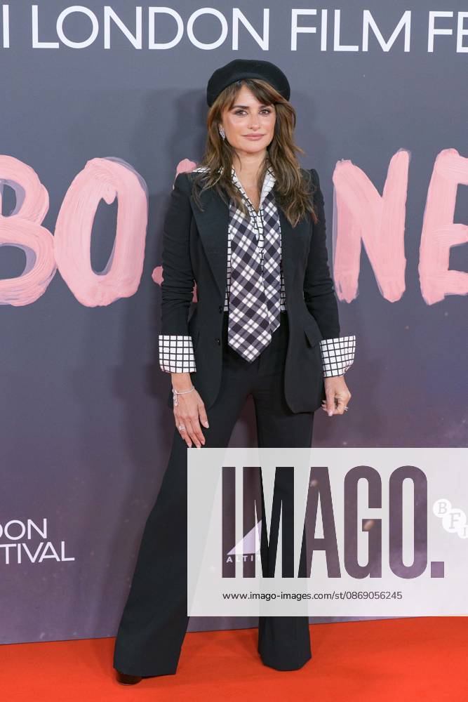 La Bola Negra Film Premiere Penelope Cruz attends the La Bola Negra BFI London Film Festival premiere, at The Royal Festival Hall, BFI Southbank, London. 8th October 2026.