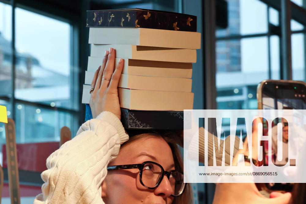 Frankfurt am Main, Germany, Frankfurt Book Fair—Friday (Visitors Day)—Photo op for Instagram