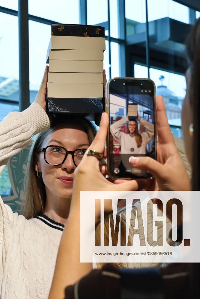 Frankfurt am Main, Germany, Frankfurt Book Fair—Friday (Visitors Day)—Photo op for Instagram