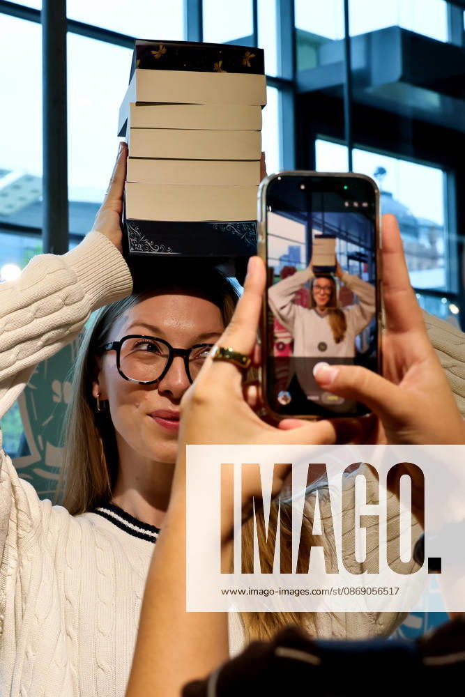 Frankfurt am Main, Germany, Frankfurt Book Fair—Friday (Visitors Day)—Photo op for Instagram