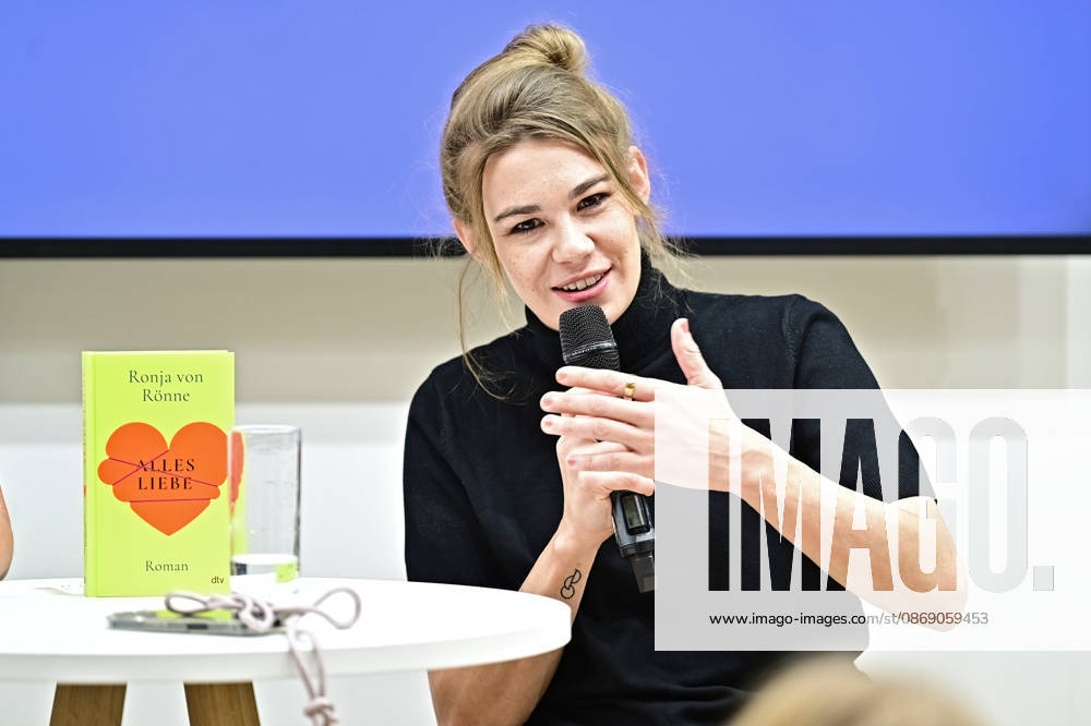 Frankfurt Book Fair 2026: Author Ronja von Rönne at the Frankfurt Book Fair on October 9, 2026 20261009MWI154178