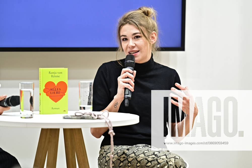 Frankfurt Book Fair 2026: Author Ronja von Rönne on October 9, 2026, at the Frankfurt Book Fair 20261009MWI154210
