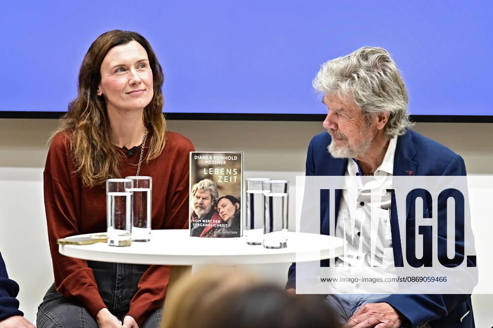 Frankfurt Book Fair 2026: Reinhold and Diane Messner on October 9, 2026, at the Frankfurt Book Fair 20261009MWI154378