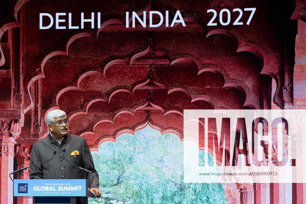 Conclusions and Closing Ceremony of the Global Summit Valletta Malta 2026 India’s Minister of Tourism, Gajendra Singh Shekhawat, during his remarks at the closing session of the Global Summit Valletta Malta 2026 on October 9, 2026, in Valletta, Malta. The Global Summit Valletta Malta 2026, is a leading international event focused on the travel and tourism sector that brings together representatives and professionals from various countries October 9, 2026 Francisco J Valletta, Malta Valletta, Malta Spain