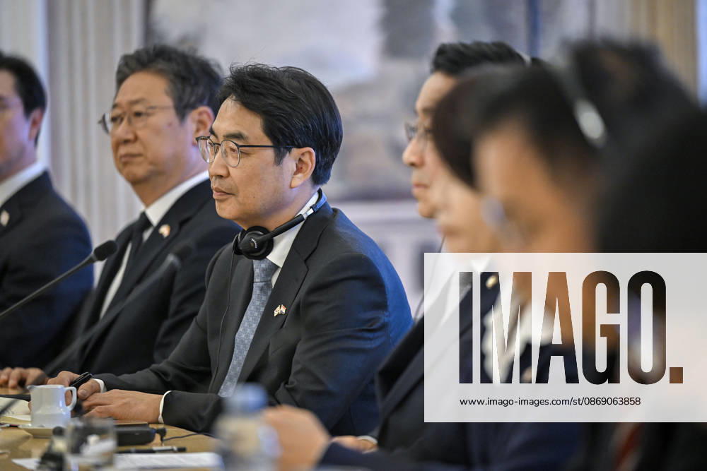 Croatian PM Plenkovic meets South Korean parliament speaker Croatian Prime Minister Andrej Plenkovic met with Cho Jeong-sik, Speaker of the National Assembly of the Republic of Korea, at the Banski dvori government headquarters in Zagreb, Croatia on October 9, 2026. NevaxZganec PIXSELL