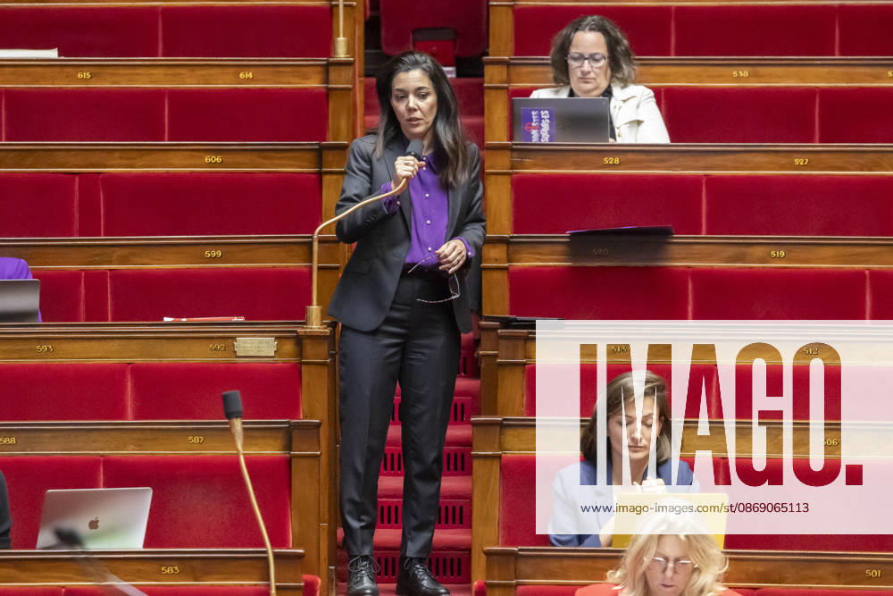 Paris, France le 9 Octobre, 2026 - Examen en seance a l assemblee nationale de la proposition de loi apportant une reponse integrale au phenomene des violences sexuelles et sexistes contre les femmes et les enfants - Sophia Chikirou POLITIQUE, ASSEMBLEE NATIONALE, EXAMEN DE LOI, LEGISLATIF, LOI INTEGRALE, VIOLENCES SEXUELLES