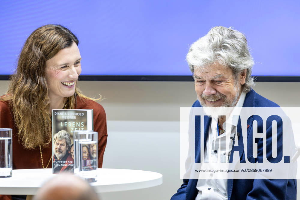 Reinhold Messner at the Frankfurt Book Fair, October 9, 2026. Legendary mountaineer Reinhold Messner and his wife, Diane Messner, will present their joint book, *Lebenszeit: On the Value of Transience*, at the 2026 F