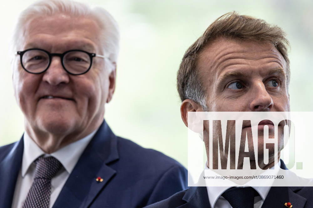 Emmanuel Macron And Frank-Walter Steinmeier Visit in Gironde French President Emmanuel Macron and German President Frank-Walter Steinmeier visit The Exploration Company, a Franco-German space company in Gironde in Le Haillan, France, on October 9, 2026. Photo by Margot Le Gonidec ABACAPRESS.COM Le Haillan France