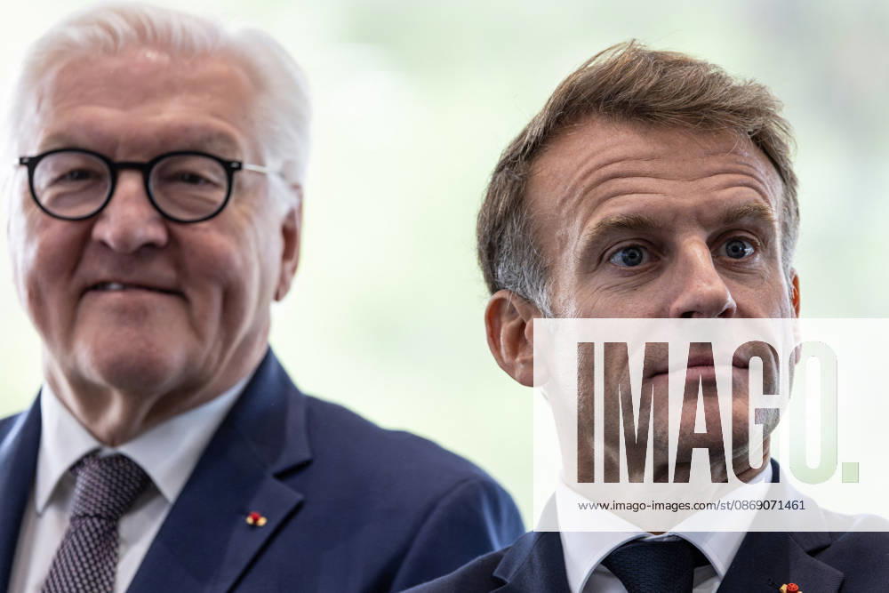 Emmanuel Macron And Frank-Walter Steinmeier Visit in Gironde French President Emmanuel Macron and German President Frank-Walter Steinmeier visit The Exploration Company, a Franco-German space company in Gironde in Le Haillan, France, on October 9, 2026. Photo by Margot Le Gonidec ABACAPRESS.COM Le Haillan France