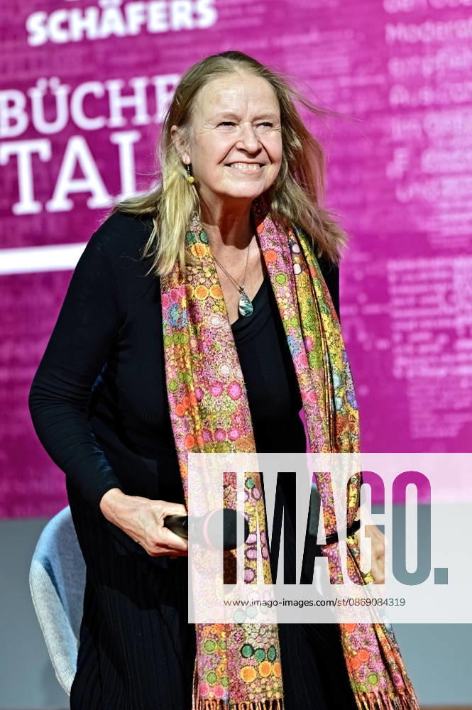 Frankfurt Book Fair 2026: Children s book author Cornelia Funke on October 9, 2026, at the Frankfurt Book Fair 20261009MWI154837