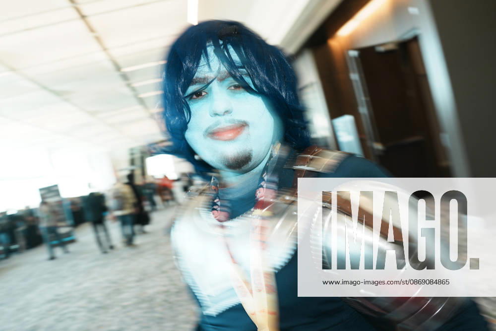 Scenes of people in cosplay at the 2026 New York Comic Con at the Javits Center on October 9, 2026 in New York. New York USA - ZUMAb148 20261009_zap_b148_095