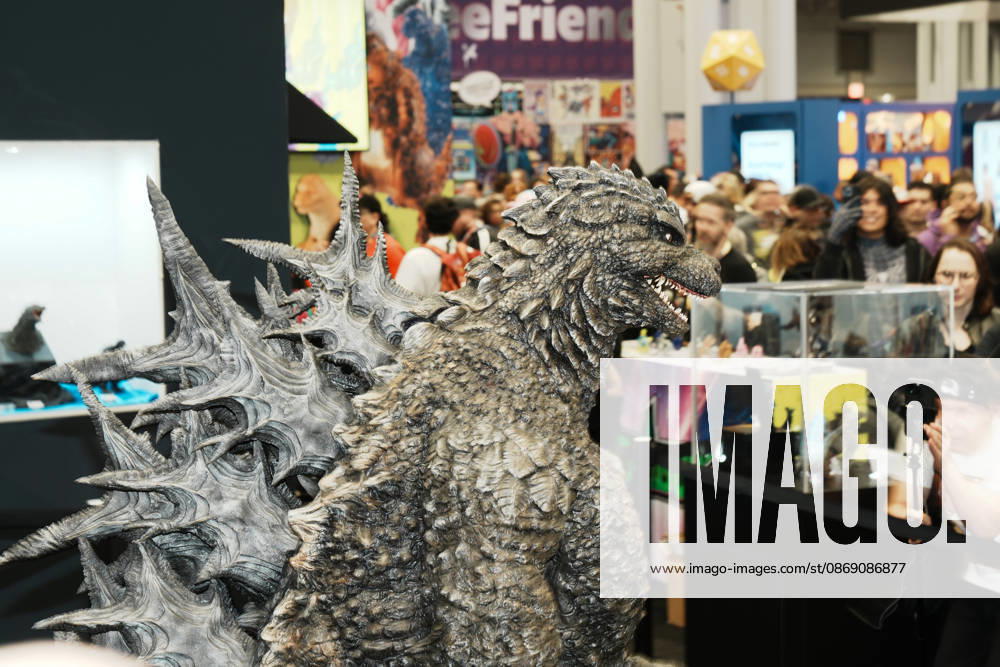 GODZILLA at the 2026 New York Comic Con at the Javits Center on October 9, 2026 in New York. New York USA - ZUMAb148 20261009_zap_b148_039