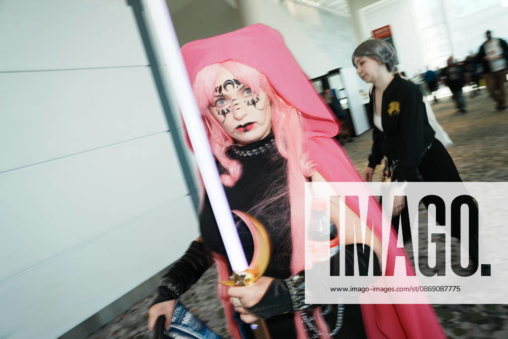 Scenes of people in cosplay at the 2026 New York Comic Con at the Javits Center on October 9, 2026 in New York. New York USA - ZUMAb148 20261009_zap_b148_053