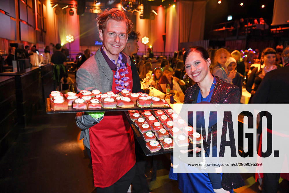 Johannes Heinrichs with his wife Nadja Jo Klapper at the KINDERSCHUTZENGEL E V GALA 2026 at Spindler Klatt in Berlin on October 9, 2026