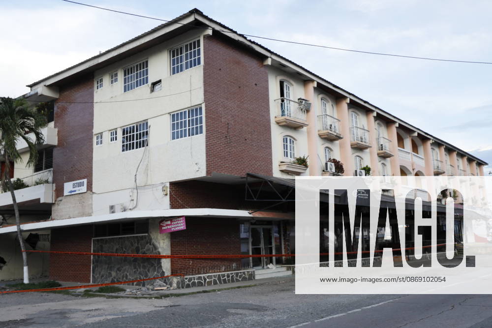 (261009) -- PENONOME(PANAMA), Oct. 9, 2026 -- A damaged building is pictured after an earthquake in Penonome, central Cocle Province of Panama, Oct. 9, 2026. A major earthquake struck Panama on Friday. (Photo by Xinhua) PANAMA-PENONOME-EARTHQUAKE DanielxGonzalez