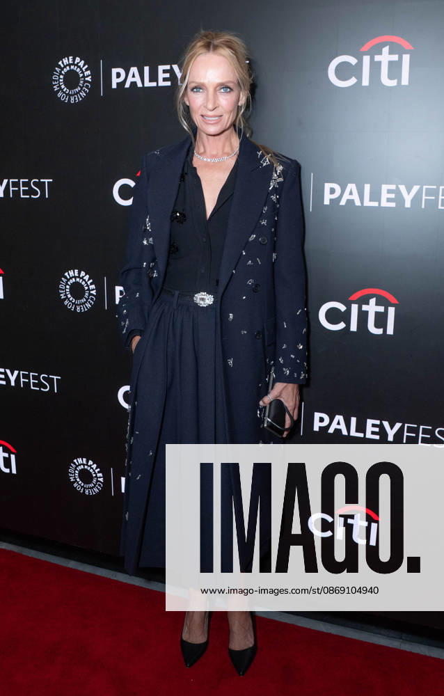 Uma Thurman attends screening of Paramount+ Dexter: Resurrection during PaleyFest NY at Paley Center for Media in New York, NY on October 9, 2026. Bronx USA - ZUMAr339 20261009_znp_r339_007