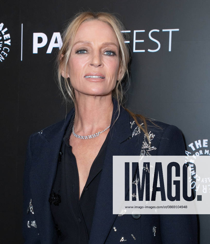 Uma Thurman attends screening of Paramount+ Dexter: Resurrection during PaleyFest NY at Paley Center for Media in New York, NY on October 9, 2026. Bronx USA - ZUMAr339 20261009_znp_r339_010