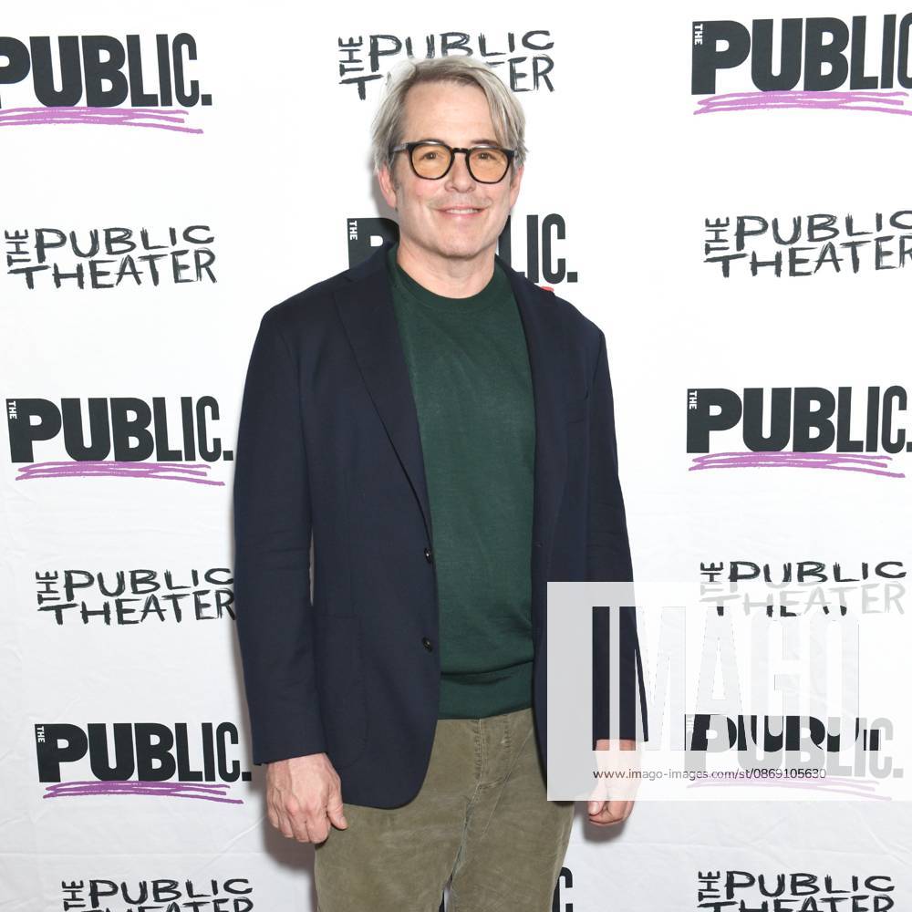 Matthew Broderick at arrivals for GOOD TIME CHARLIE Opening Night, The Public Theater, New York, NY, October 09, 2026. Photo By: Quoin Pics Everett Collection GOOD TIME CHARLIE Opening Night PUBLICATIONXNOTxINxCANxCHNxFRAxITAxJPNxNORxPOLxRUSxESPxUKxUSA