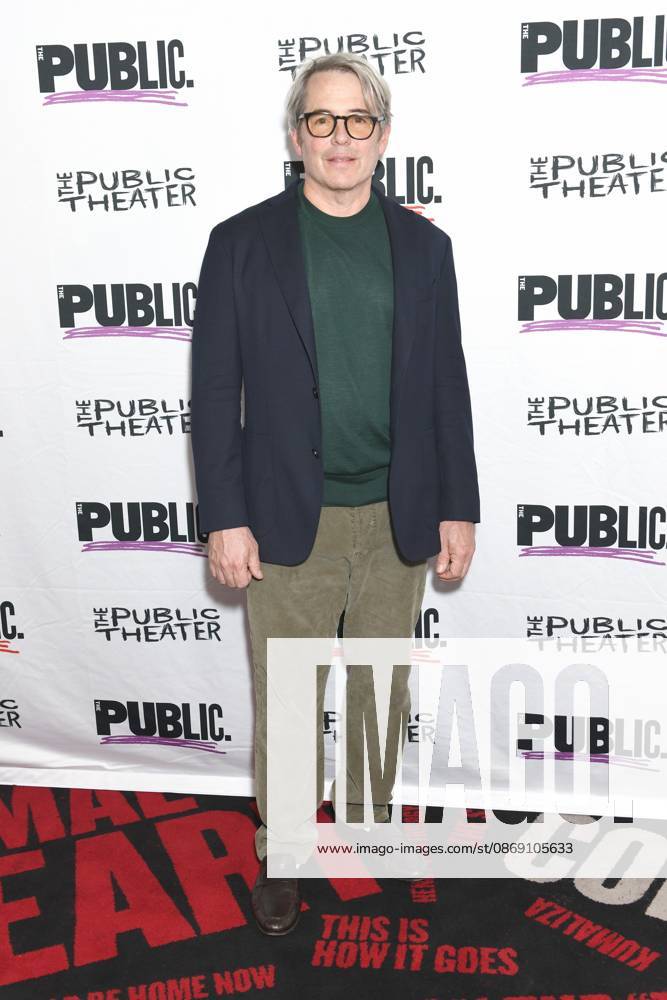 Matthew Broderick at arrivals for GOOD TIME CHARLIE Opening Night, The Public Theater, New York, NY, October 09, 2026. Photo By: Quoin Pics Everett Collection GOOD TIME CHARLIE Opening Night PUBLICATIONXNOTxINxCANxCHNxFRAxITAxJPNxNORxPOLxRUSxESPxUKxUSA