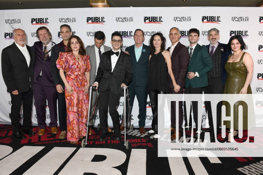 Michael Cristofer, Oskar Eustis, Jonathan Raviv, Artemis Pebdani, Danny Sharron, Ryan J. Haddad, Tim Bagley, Beth Malone, Nael Nacer, Nicholas Barron, Doug Shapiro, Sherz Aletaha at arrivals for GOOD TIME CHARLIE Opening Night, The Public Theater, New York, NY, October 09, 2026. Photo By: Quoin Pics Everett Collection GOOD TIME CHARLIE Opening Night PUBLICATIONXNOTxINxCANxCHNxFRAxITAxJPNxNORxPOLxRUSxESPxUKxUSA