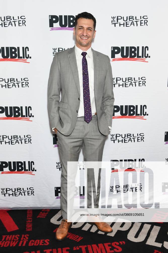 Danny Sharron at arrivals for GOOD TIME CHARLIE Opening Night, The Public Theater, New York, NY, October 09, 2026. Photo By: Quoin Pics Everett Collection GOOD TIME CHARLIE Opening Night PUBLICATIONXNOTxINxCANxCHNxFRAxITAxJPNxNORxPOLxRUSxESPxUKxUSA