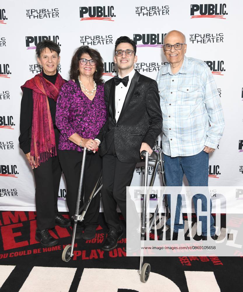 Ryan J. Haddad, family at arrivals for GOOD TIME CHARLIE Opening Night, The Public Theater, New York, NY, October 09, 2026. Photo By: Quoin Pics Everett Collection GOOD TIME CHARLIE Opening Night PUBLICATIONXNOTxINxCANxCHNxFRAxITAxJPNxNORxPOLxRUSxESPxUKxUSA