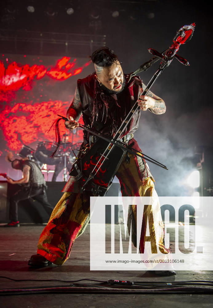The Hu at O2 Academy Brixton 09 10 2026 Mongolian folk metal band The Hu perform live on stage at O2 Academy Brixton in London on 9th October 2026 as part of The Hu - Warrior Chant Tour., Credit:Zoran Veselinovic B4859 Avalon UK, London, O2 Academy Brixton