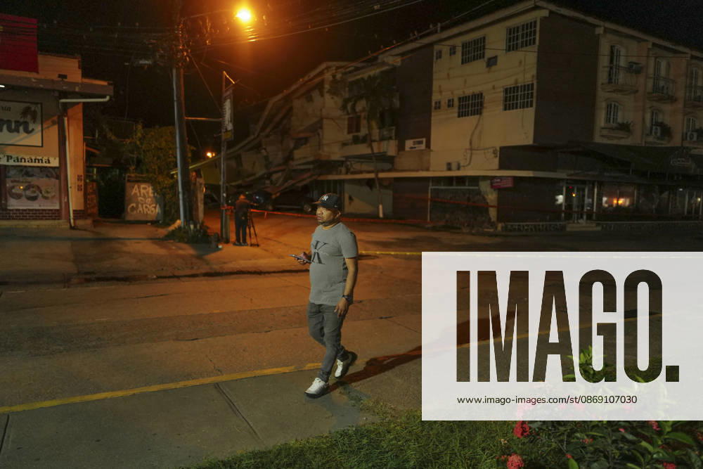 Strong 7.7 magnitude earthquake strikes Panama PENONOME, PANAMA - OCTOBER 9: A man walks past a collapsed building following the powerful 7.7 magnitude earthquake in Penonome, Panama, on October 9, 2026. A powerful 7.7-magnitude earthquake struck Panama on Friday, causing widespread power outages, severe structural damage, and panic among residents. Mauricio Valenzuela Anadolu Penonome Panama. Editorial use only. Please get in touch for any other usage.