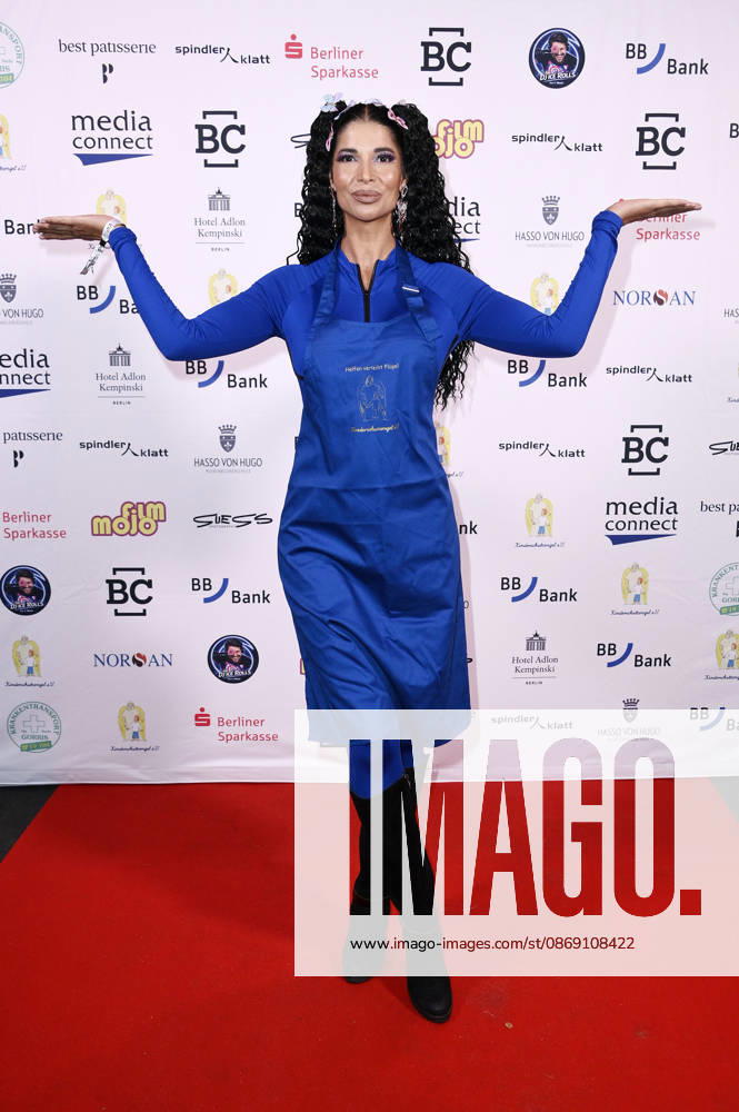 Micaela Schäfer at the Kinderschutzengel Gala at Spindler Klatt in Berlin, October 9, 2026 Foto:xN.xKubelkax xFuturexImagex kinderschutzgala_6020