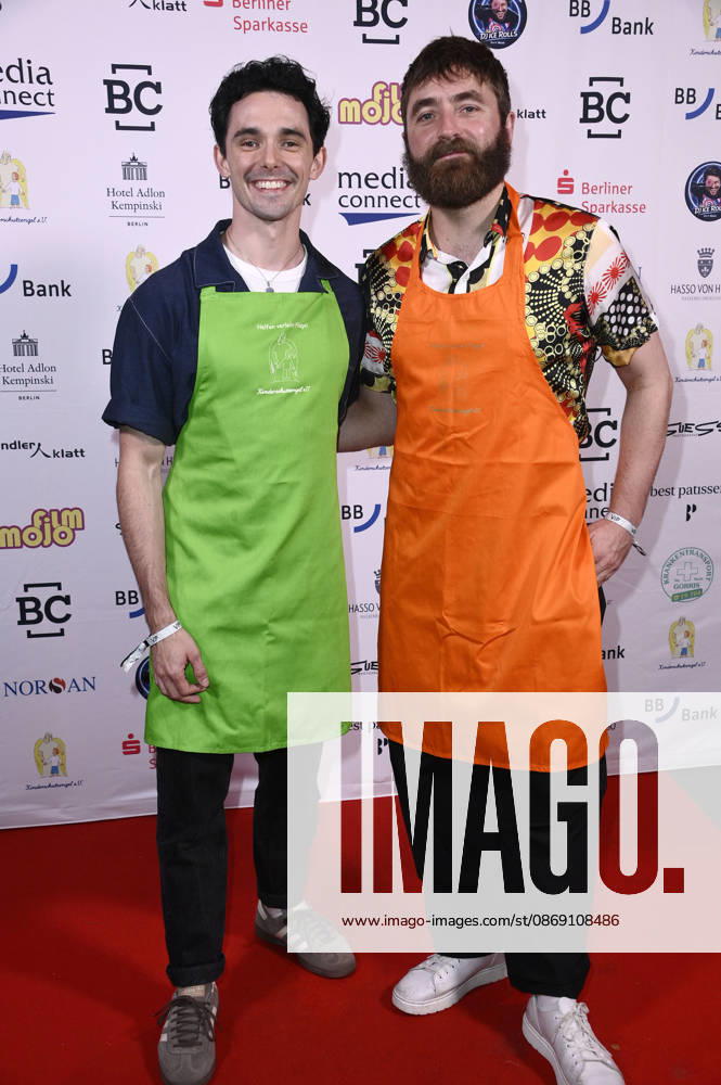 Marc Weinmann and Philipp Leinenbach at the Child Protection Angels Gala at Spindler Klatt in Berlin, October 9, 2026 Foto:xN.xKubelkax xFuturexImagex kinderschutzgala_6055