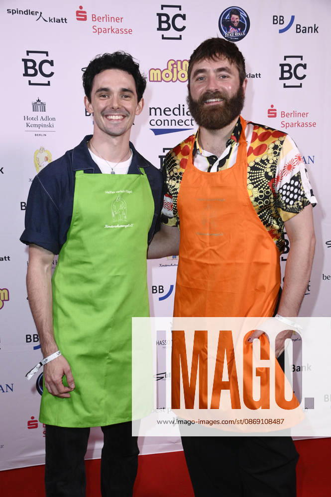 Marc Weinmann and Philipp Leinenbach at the Child Protection Angels Gala at Spindler Klatt in Berlin, October 9, 2026 Foto:xN.xKubelkax xFuturexImagex kinderschutzgala_6056