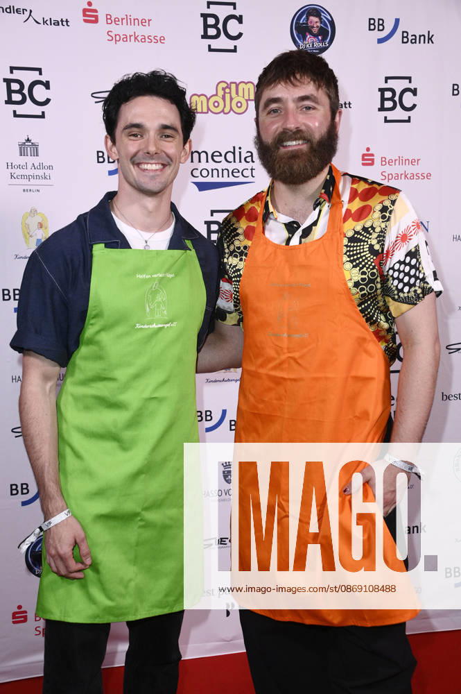 Marc Weinmann and Philipp Leinenbach at the Child Protection Angels Gala at Spindler Klatt in Berlin, October 9, 2026 Foto:xN.xKubelkax xFuturexImagex kinderschutzgala_6057