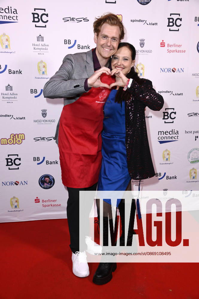 Johannes Heinrichs and Nadja Jo Klapper at the Child Protection Angels Gala at Spindler Klatt in Berlin, October 9, 2026 Foto:xN.xKubelkax xFuturexImagex kinderschutzgala_6063