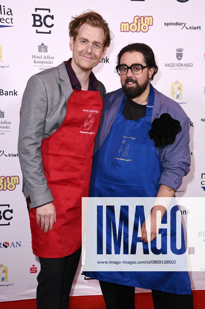 Johannes Heinrichs and Steven Preisner at the Child Protection Angels Gala at Spindler Klatt in Berlin, October 9, 2026 Foto:xN.xKubelkax xFuturexImagex kinderschutzgala_6071