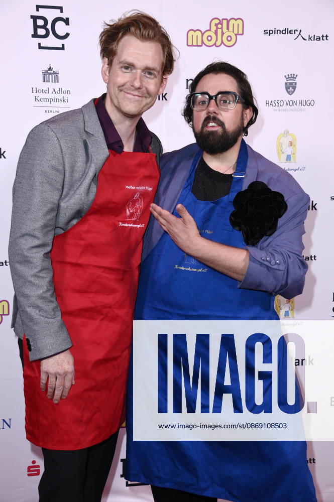 Johannes Heinrichs and Steven Preisner at the Child Protection Angels Gala at Spindler Klatt in Berlin, October 9, 2026 Foto:xN.xKubelkax xFuturexImagex kinderschutzgala_6072