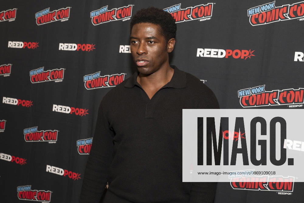 TONGAYI CHIRISA attends the press room for Anne RiceÃ¢â‚¬â ¢s Mayfair Witches on AMC Plus during New York Comic Con at Jacob Javits Convention Center in New York. 9 October 2026 New York USA - ZUMAa265 20261009_zep_a265_026