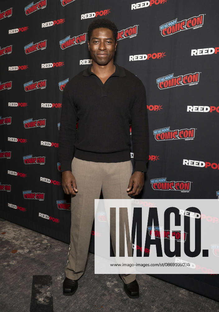 TONGAYI CHIRISA attends the press room for Anne RiceÃ¢â‚¬â ¢s Mayfair Witches on AMC Plus during New York Comic Con at Jacob Javits Convention Center in New York. 9 October 2026 New York USA - ZUMAa265 20261009_zep_a265_029