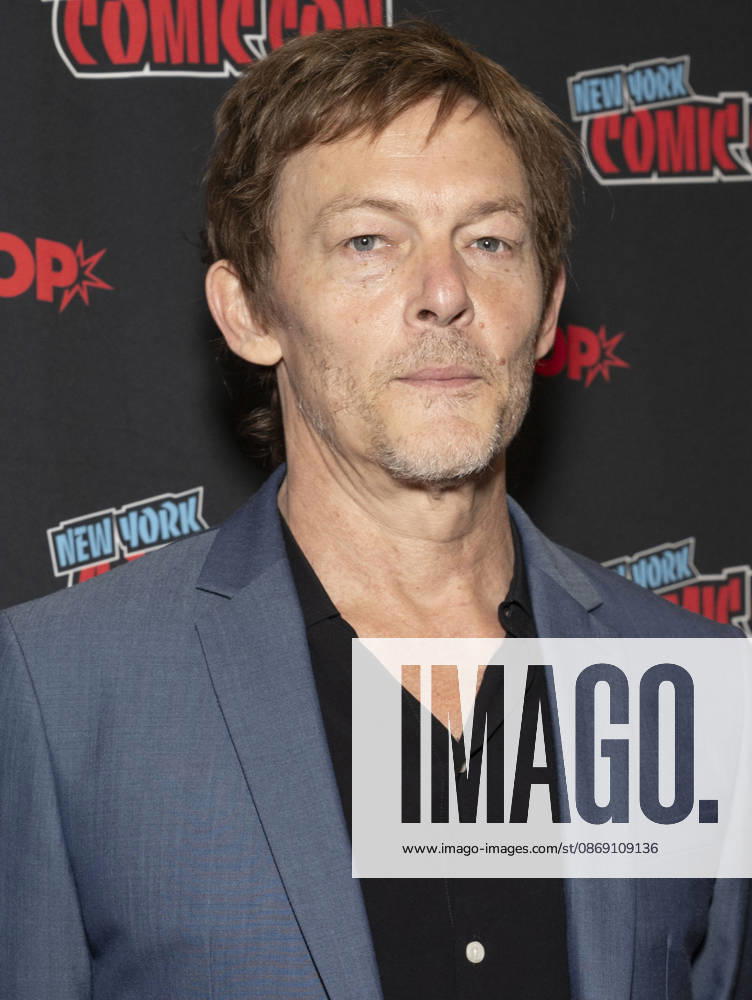NORMAN REEDUS attends the press room for The Walking Dead Daryl Dixon on AMC Plus during New York Comic Con at Jacob Javits Convention Center in New York. 9 October 2026 New York USA - ZUMAa265 20261009_zep_a265_061