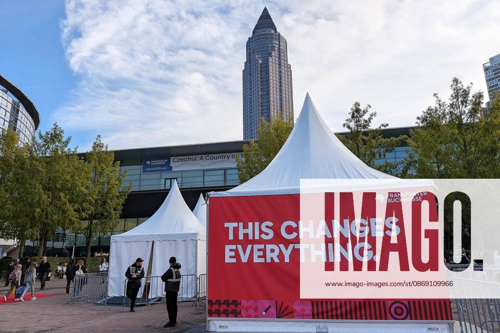 Frankfurt Book Fair 2026: A view of the fairgrounds on Saturday